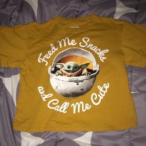 Star Wars cropped tee